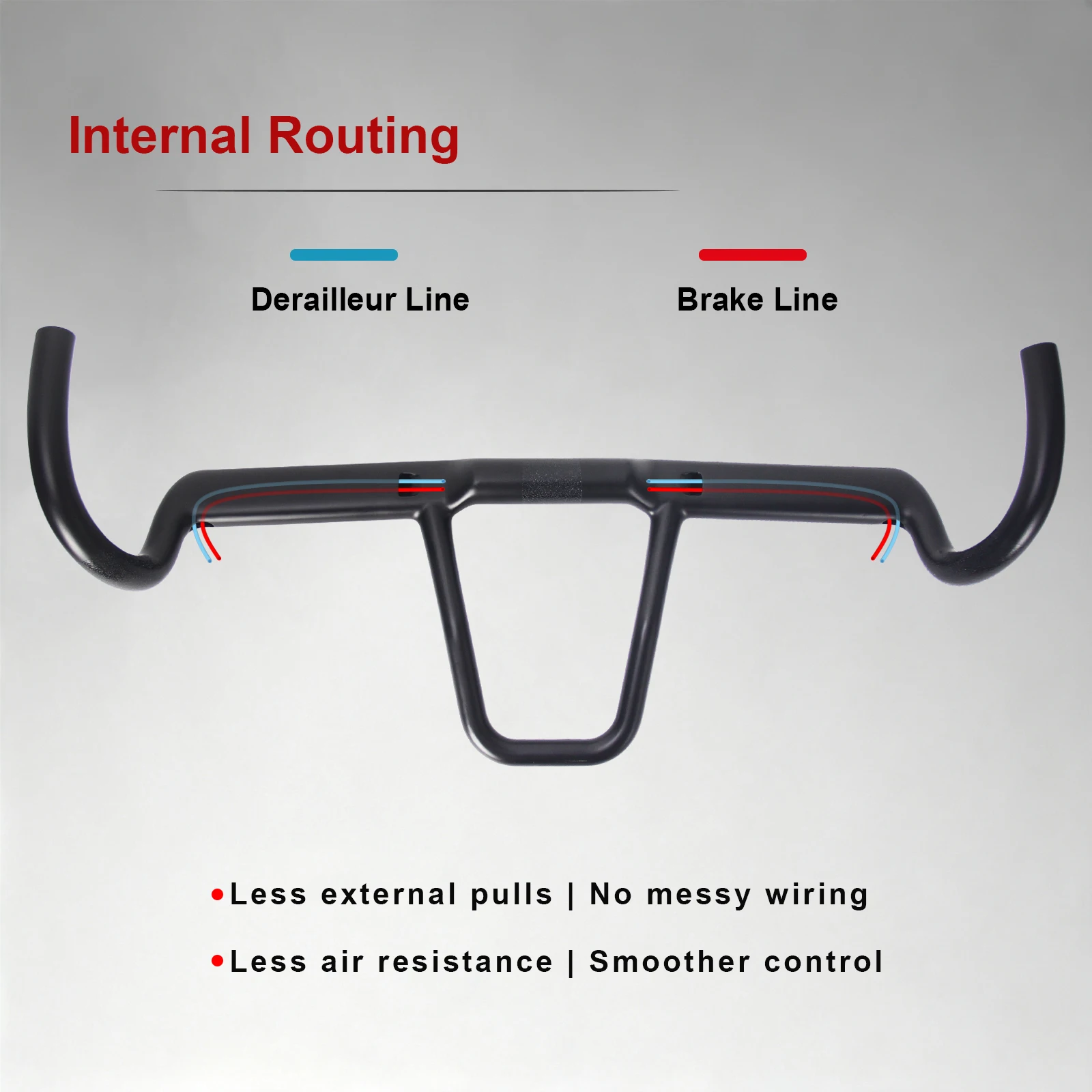 Manillar de carbono para bicicleta de gravel con manillares aerodinámicos de triatlón, modelo RXL SL, manillar curvo para bicicleta de carretera, 31,8 x 500/530/560/590/620 mm, con curvatura de 25 mm. °