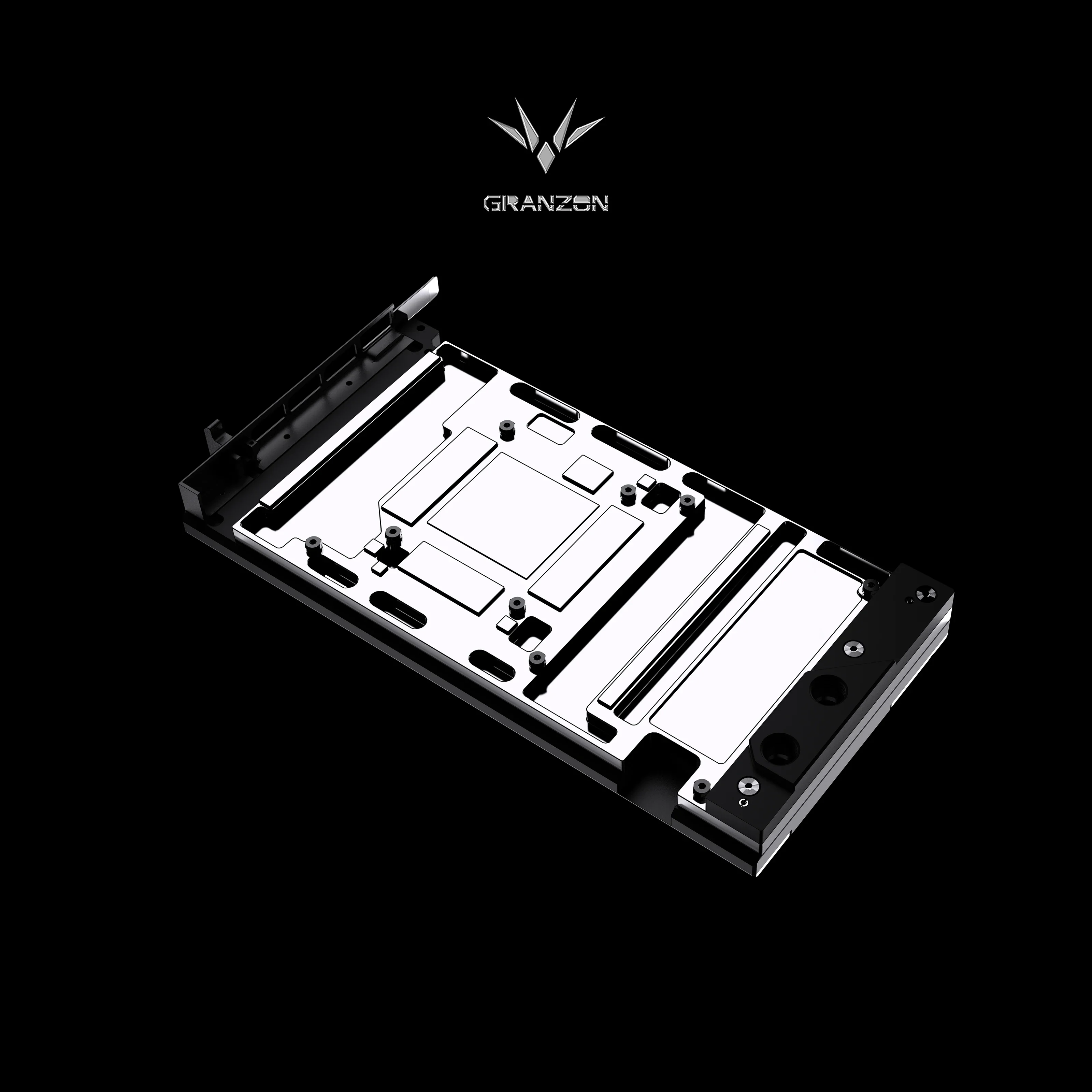 

Granzon Water Block for MSI GeForce RTX 4090 VENTUS 3X 24G OC GPU Card / Copper Cooling Radiator Dense Waterways GBN-MS4090VES