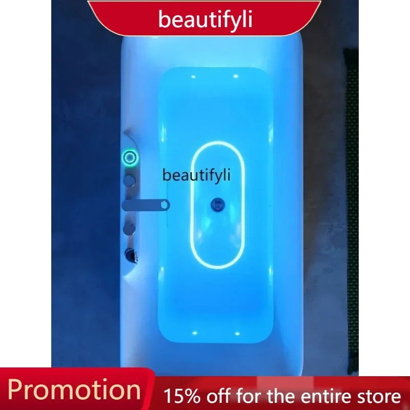 Q181  Acrylic freestanding surf jacuzzi household adult intelligent thermostatic bath tray