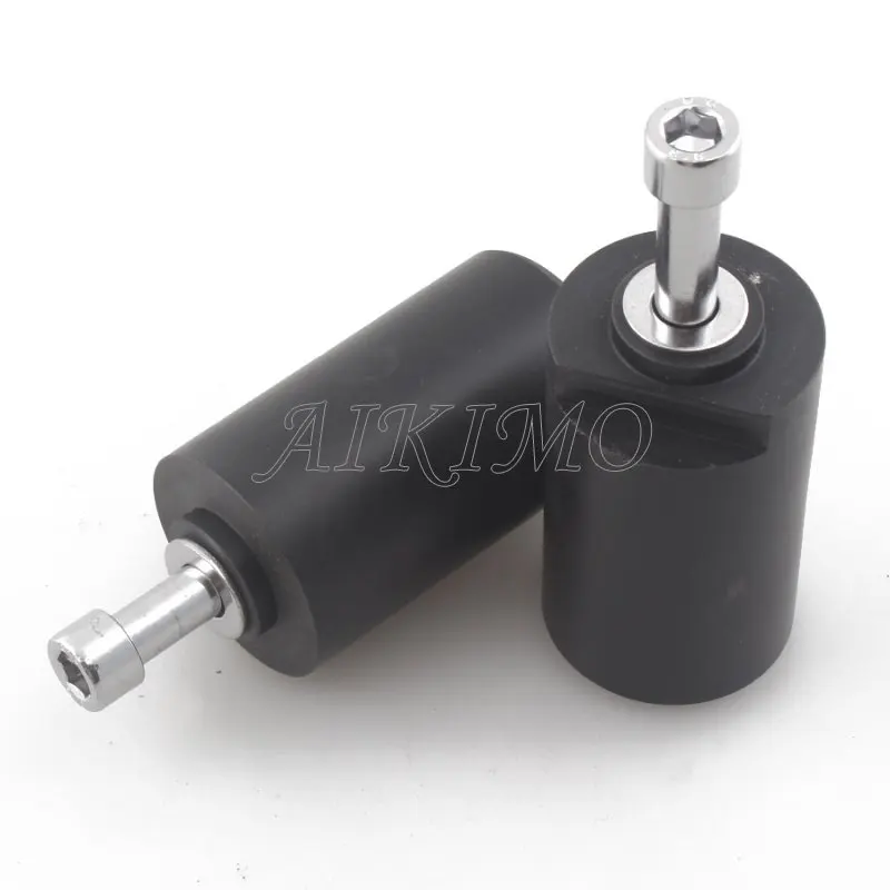 For Kawasaki ZX-9R 2002-2003 Motorcycle No Cut Delrin Frame Slider Anti Crash Frame Falling Protectors Parts Caps Black