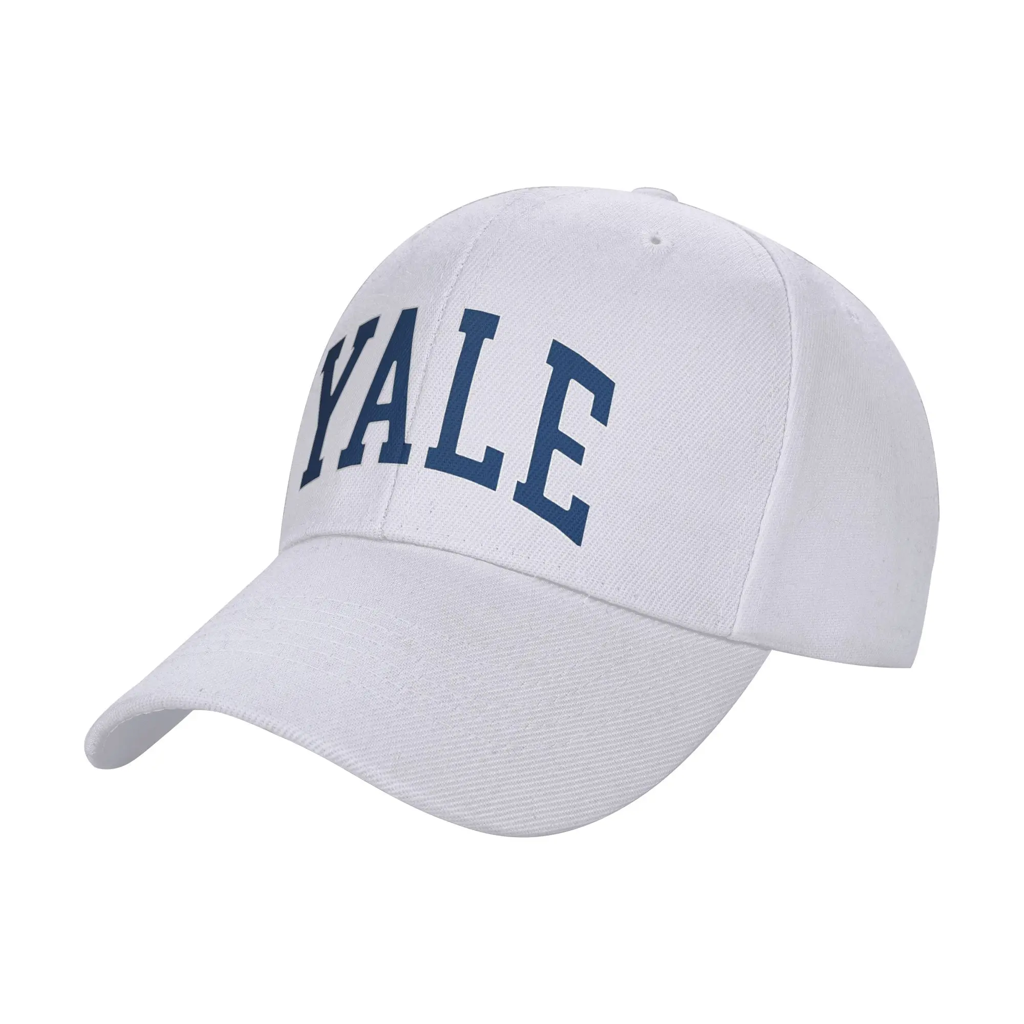 Fashion yale - college font curved Curved Brim Baseball Cap Collegiate Style Baseball Caps
