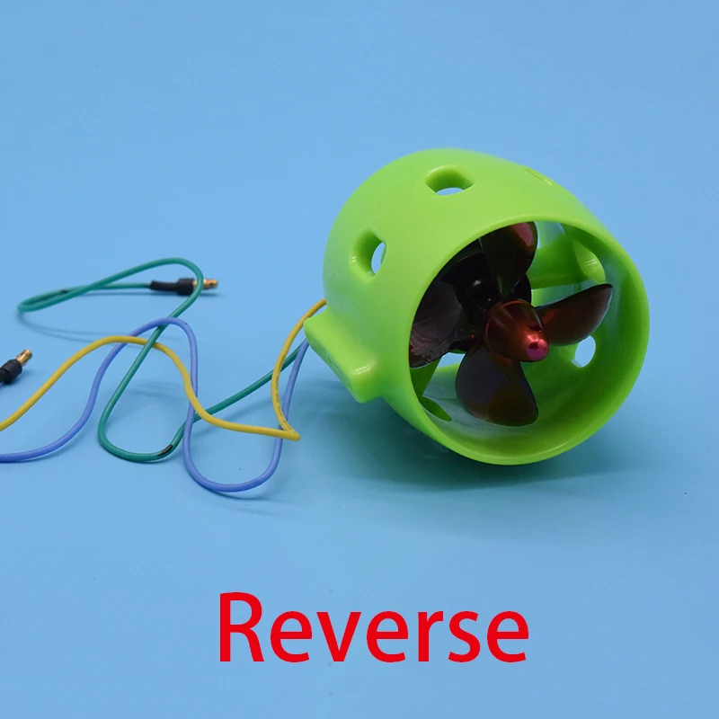 Motor para Barco a Control Remoto, Propulsor sin Escobillas, Accesorio para Barco RC, Alto Rendimiento, 4 Aspas, Voltaje de 12 V a 24 V, 20A