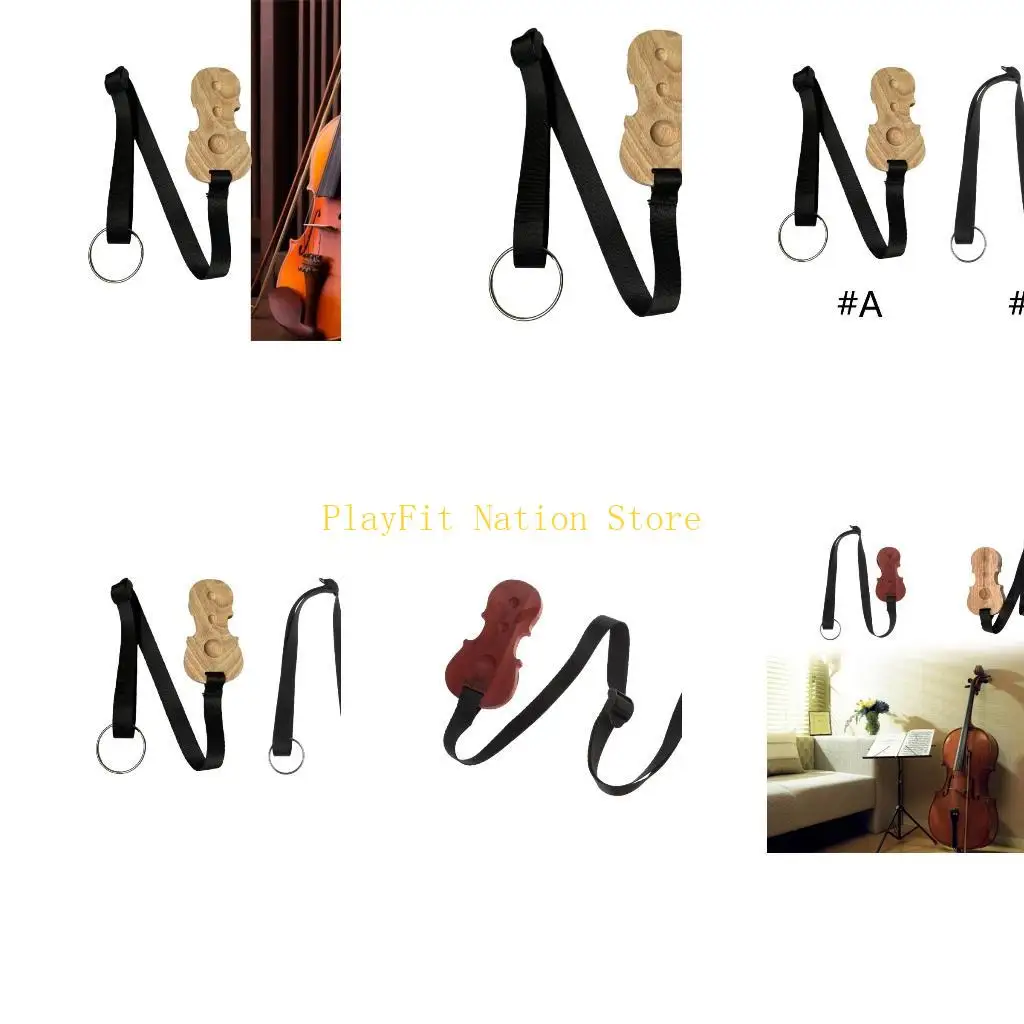 

242F Cello Endpin Rest Pad Non-slip Stopper Anchors Protector with 3 Hole Holder