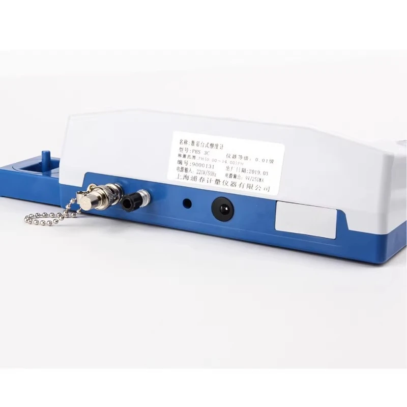 PHS-3C2C Digital Benchtop pH Meter, High Precision Acid Base Tester for Laboratory and Research Use