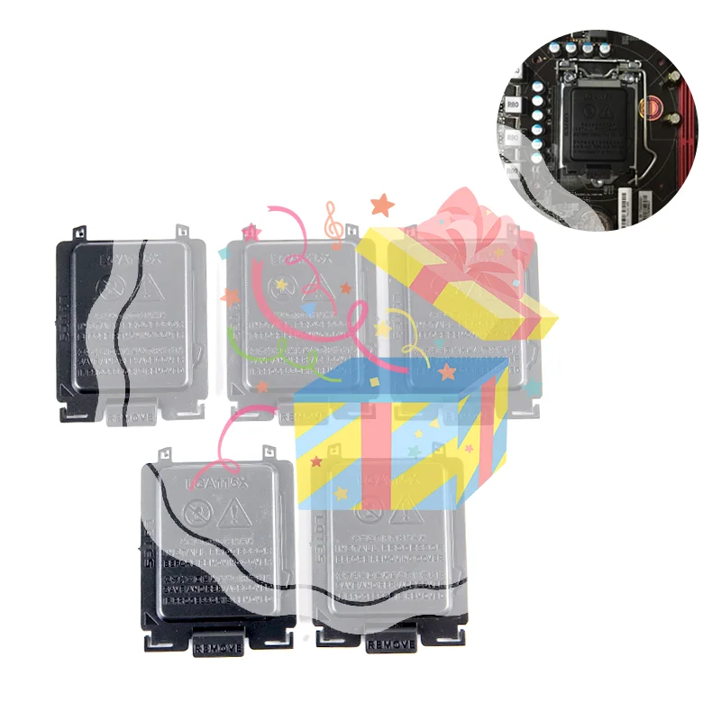 5Pcs Motherboard CPU Socket Protection Shell Cover Pin Cover For LGA115X CPU