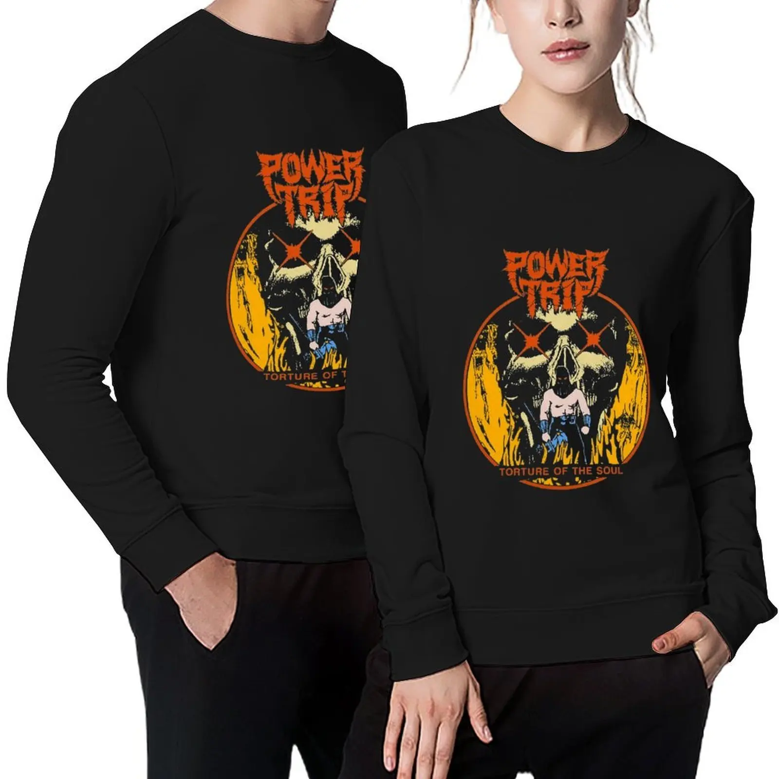 

torture power soul Pullover men's clothing japanese style men clothes tracksuit men hooded sweatshirt