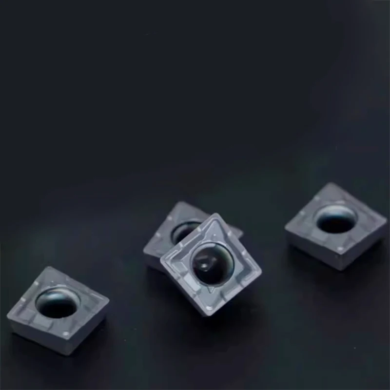 Imagem -06 - Carboneto Insere Ferramentas de Torneamento Lâmina do Cortador para Qcmt050204 Qcmt060204 Qcmt070304 Qcmt080304 Qcmt10t304 10 Pcs Aço Inoxidável