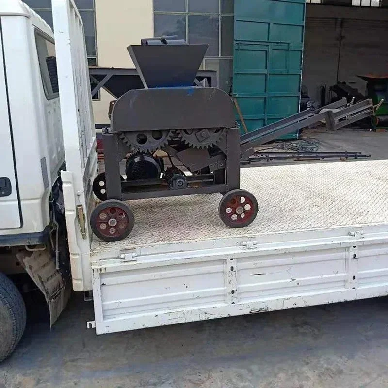 Automatic Briquette Making Machine, Cow Dung Pulverized Coal Gangue Briquette Forming Equipment