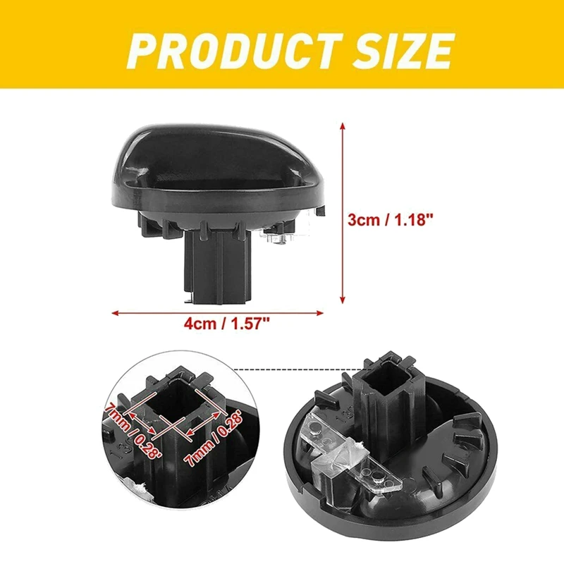 Para Toyota Camry 2018-2023 RAV4 Corolla 2019-23 TPMS pantalla LCD Digital de neumáticos alarma de seguridad automática Monitor de presión de neumáticos-A65M
