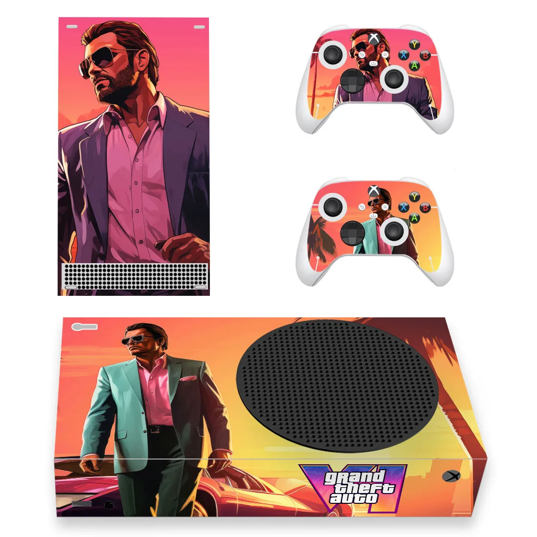 Nieuwe Game Skin Sticker Sticker Cover voor Xbox Series S Console en 2-controllers Xbox Series Slim Skins Vinyl