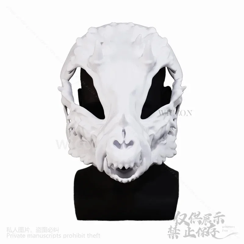 DY20Anime Game Animal Furry Cosplay 3D Mask Furrsuit Kigurumi Props Polylactic Acid Headwear Halloween Christmas Party Customize