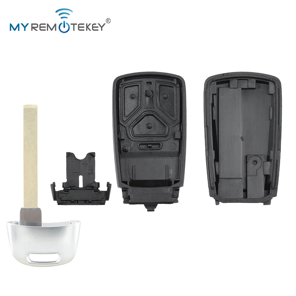 MYREMOTEKEY Smart Key Gehäuse 3/4 Tasten für Audi TT A4 A5 A4L S4 S5 Q3 Q5 Q7 SQ7 2016 2017 2018 2019 Ohne Logo PN 4M0 959 754 – Detail 6