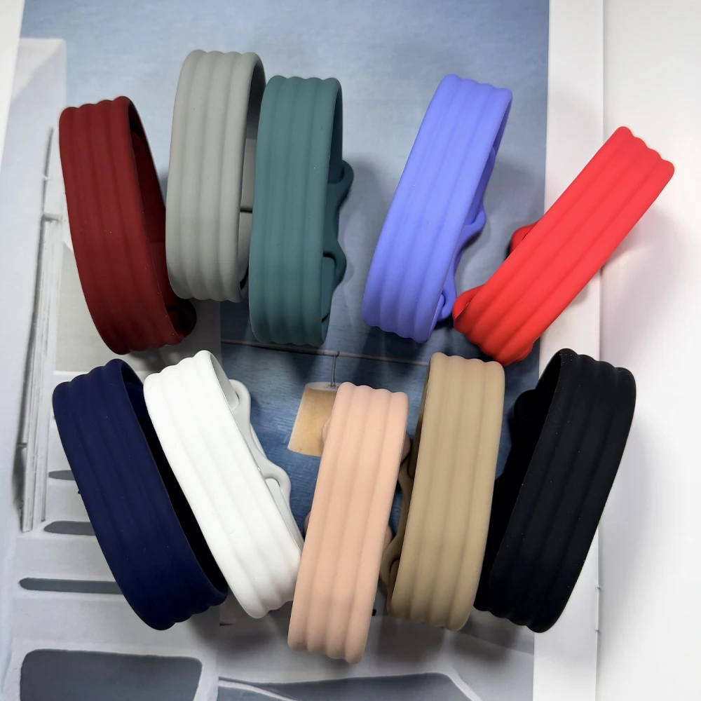 for Google Fitbit Air Single-Color Silicone Sport Strap Compatible with Fitbit Air Fitness Tracker Wristband Women Men Bracelet