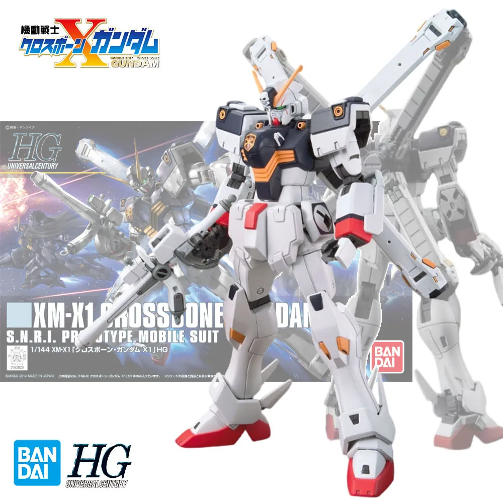 

Bandai Genuine HG 1/144 XM-X1(F-97) Crossbone GUNDAM X-1 Anime Action Figure Assembly Toy Model Collection Decorative Toy Gifts