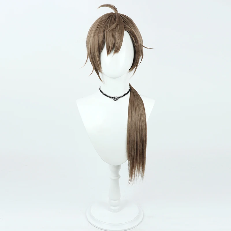 NIJISANJI Virtual YouTube Vtuber Yoba Cosplay Wig Halloween Carnival Party Props Synthetic Hair Heat Resistant Fiber + Wig Cap