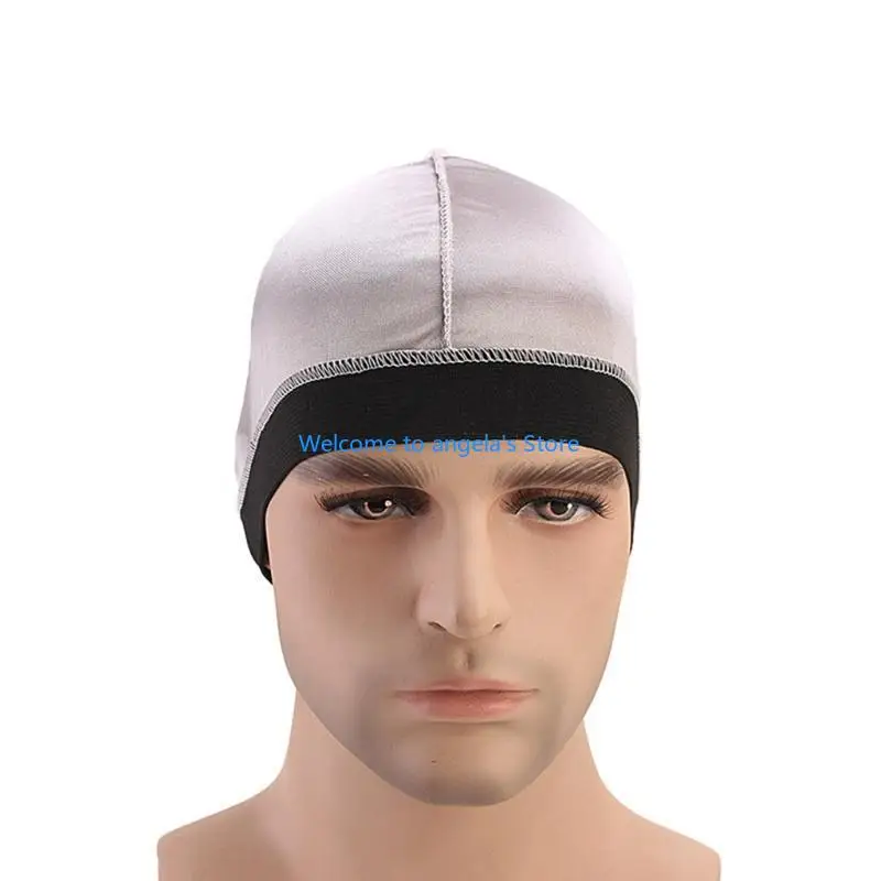 X4YC Breathable Polyester Pirate Head Wrap With Adjustable Elastic Band For Outdoor Use