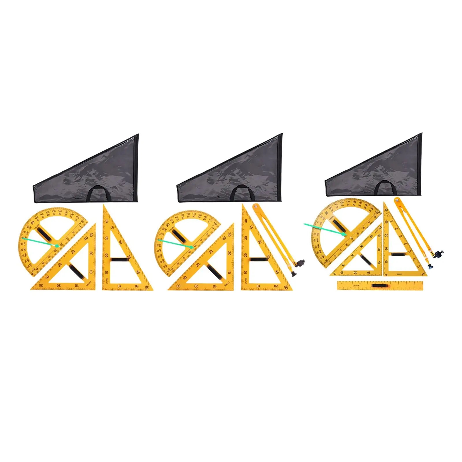 Math Geometry Ruler Set Drawing Math Geometry Tool for Blackboard Whiteboard