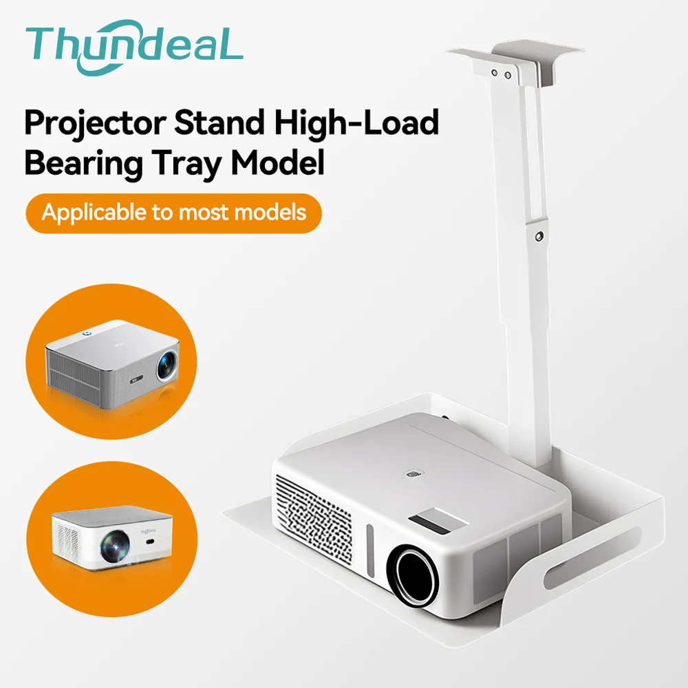 

ThundeaL универсальный потолочный выдвижной лоток для проектора, крепление для камеры проектора с регулируемой высотой, проекция для офиса, спальни