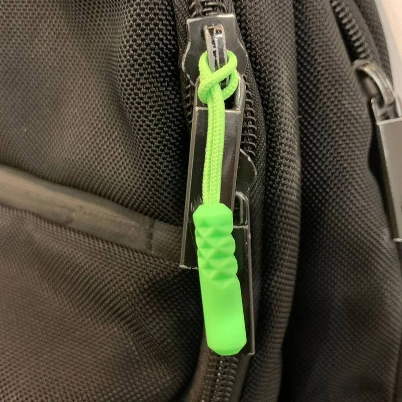 5 шт., застежка-молния для крепления на шнурке