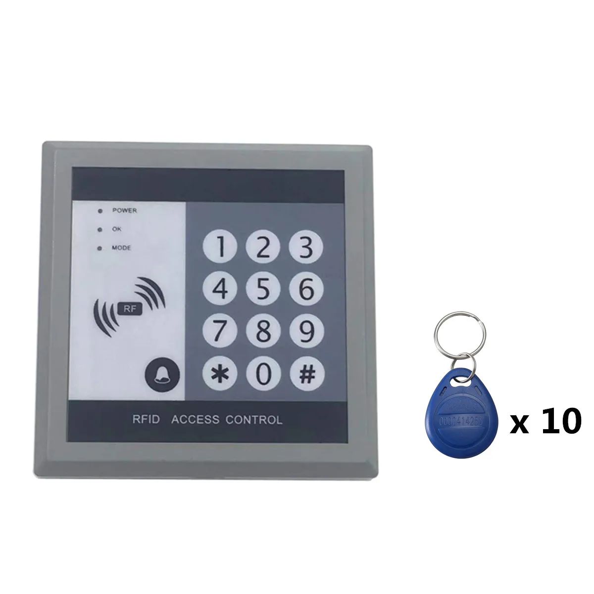 

125KHz RFID Access Control Keypad EM Card Reader Access Controller Door Lock Access Control System Automatic Gate Opener