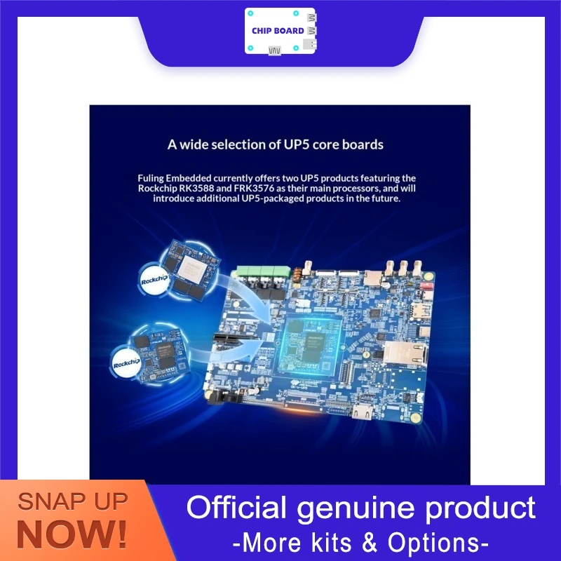 Forlinx UP5 Rockchip RK3576J 6TOPS AI System on Module Low Power Embedded Computing Board