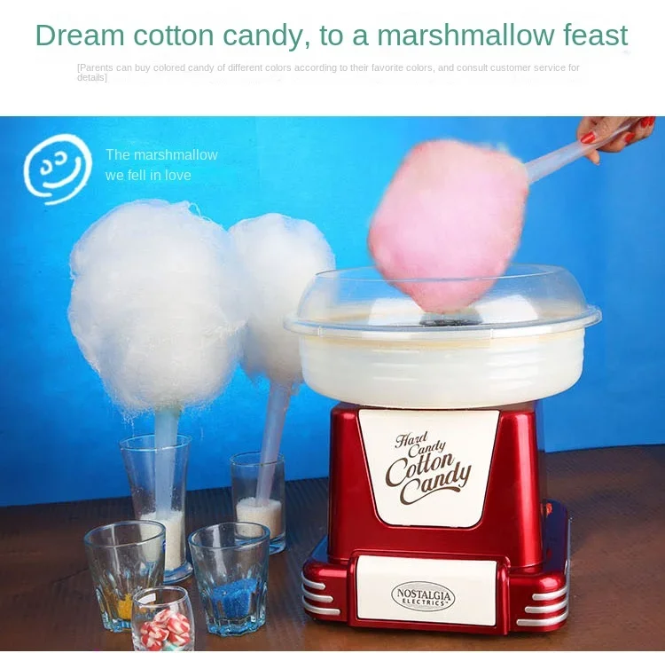 Marshmallow machine children's household machine commercial fully automatic small mini cotton candy food processors