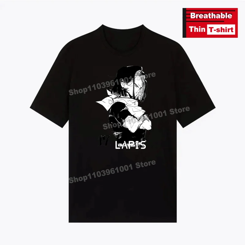 

Japanese Popular Anime Printed - Android 17 (Lapis) T-shirts y2k Harajuku Men Women Short Sleeve Tees Breathable Thin T Shirt