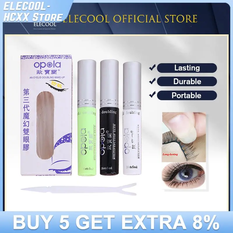 Eyelash Glue Clear Professional Quick Dry Eyelashes Glue False Eyelash Extension Beauty Makeup Adhesive Double Eyelid Makeup