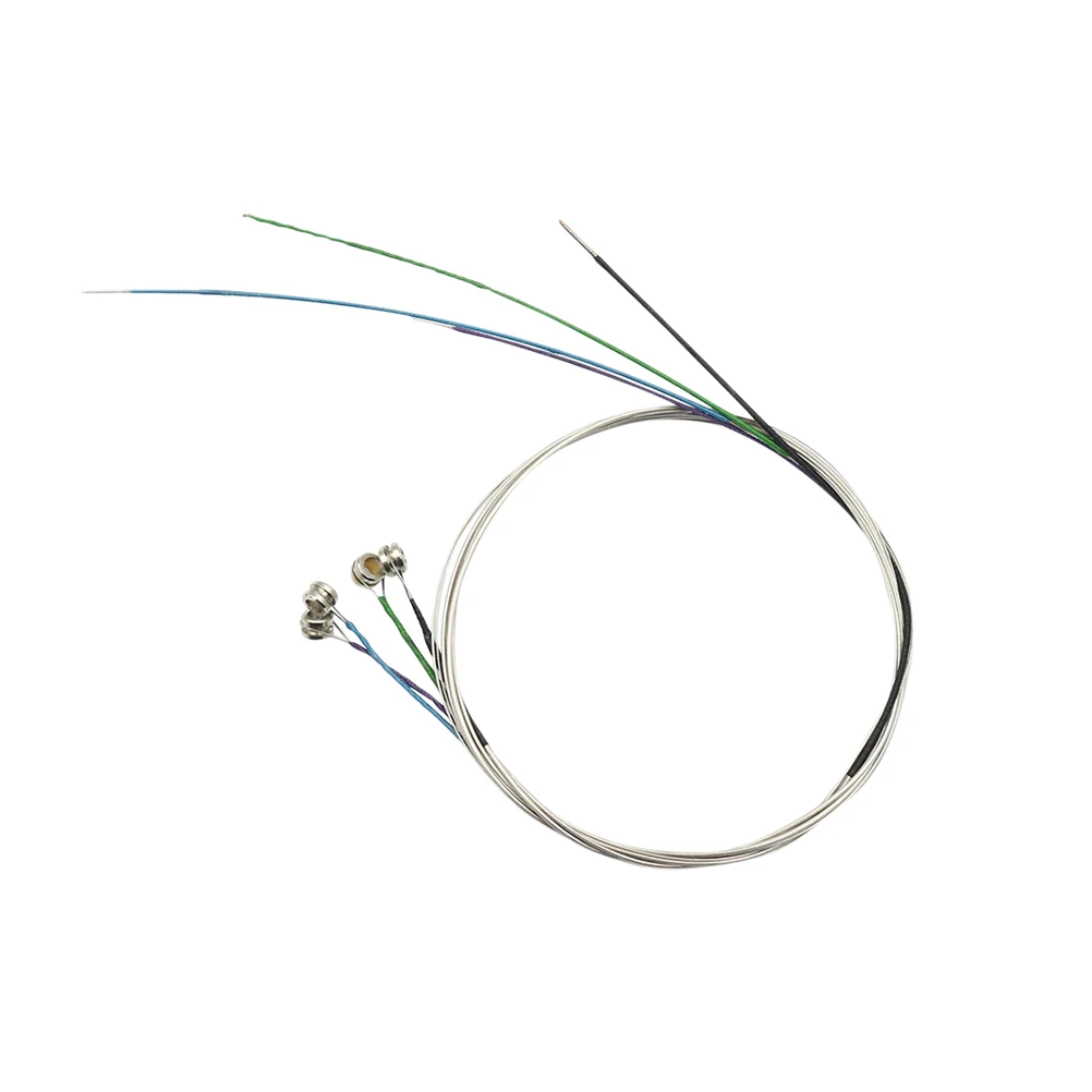 

Universal Violin String Set Stainless Steel Core Wire Wound Strings Replacement Parts Accessories Bright Sound Full Size Easy