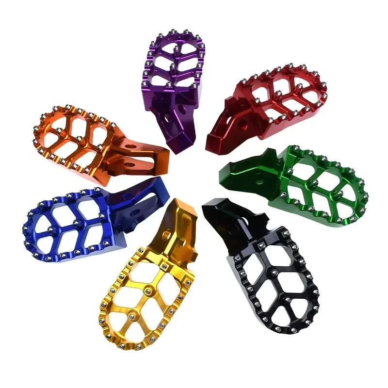 Electric Bicycle Modified Pedals Off Road Motorcycle Accessories Foot Pegs and Staples