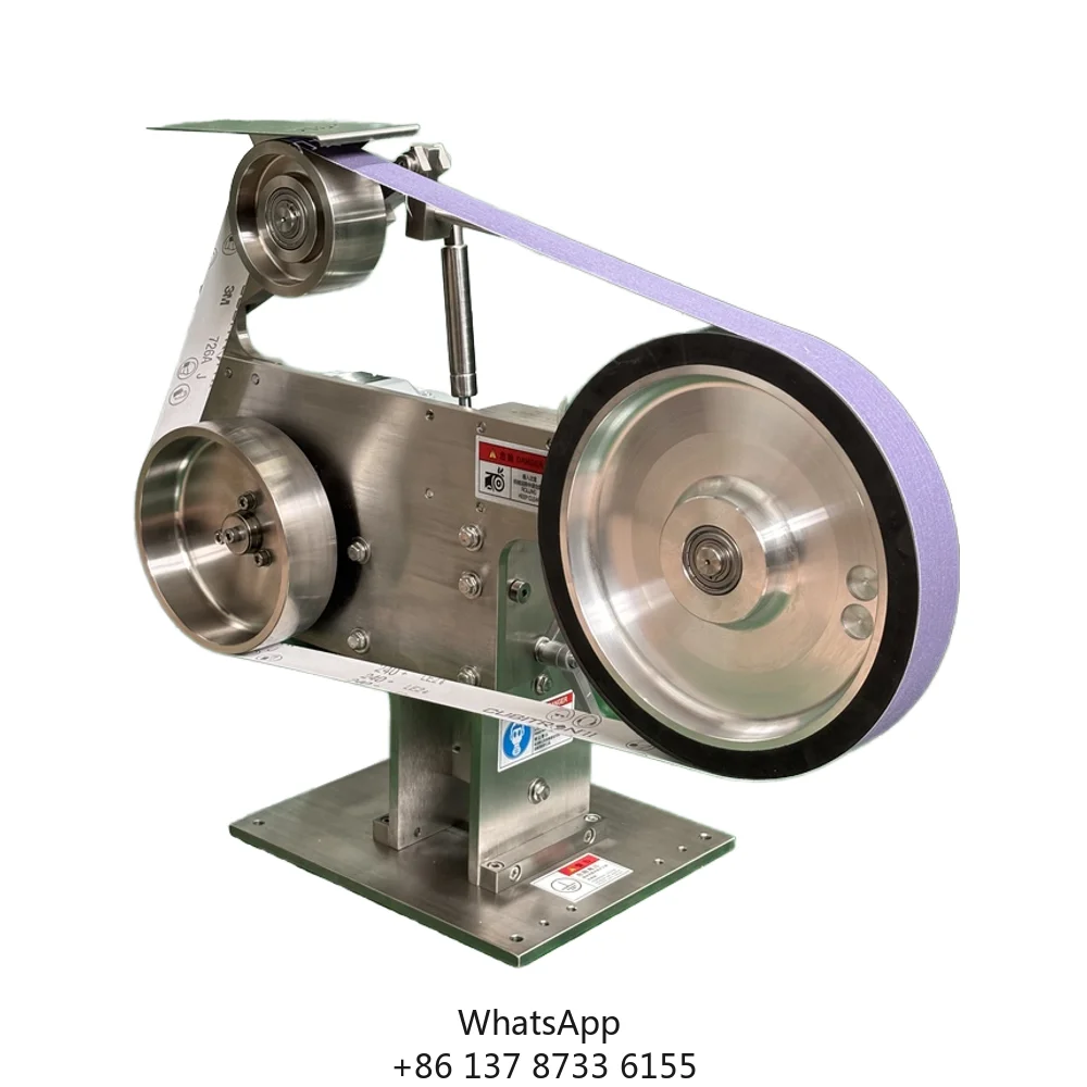 Multifunctional Stainless Steel Abrasive Belt Grinding Machine Sharpener Industrial Automation Support Belt Grinder Electric