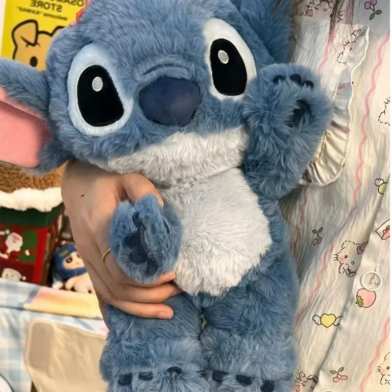 30-55Cm Disney Stitch Pluche Knuffels Anime Leuke Cartoon Stand Stitch Knuffels Poppen Kawaii Kussen Gevulde Kid verjaardagscadeautjes