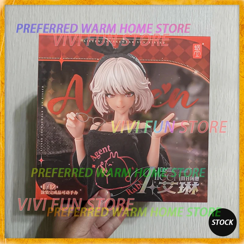 

In Stock Originate Snail Shell RA-01LS Aileen Loungewear Black Ver Movability Model Toys 1/12 Beautiful Girl The Sunkissed Ver.