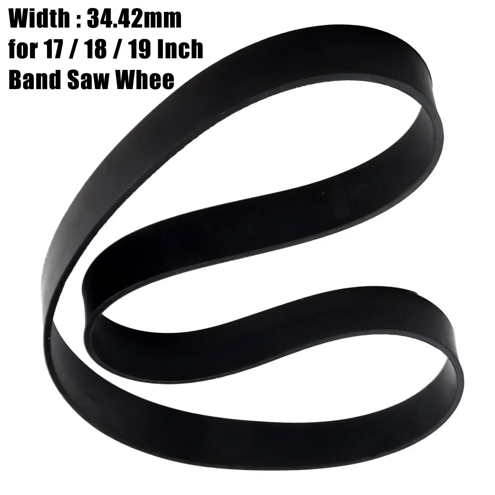 

Band Saw Rubber Belt Replacement For 17-19 Inch Woodworking Band Saw Scroll Wheel Rubber Ring Power Tool Accessories
