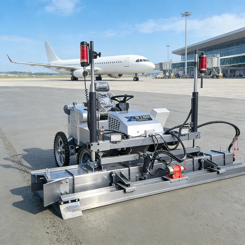 Customized Precision Control Laser Leveling Machine Thickened Concrete Leveling Equipment Large Workshop Floor Construction