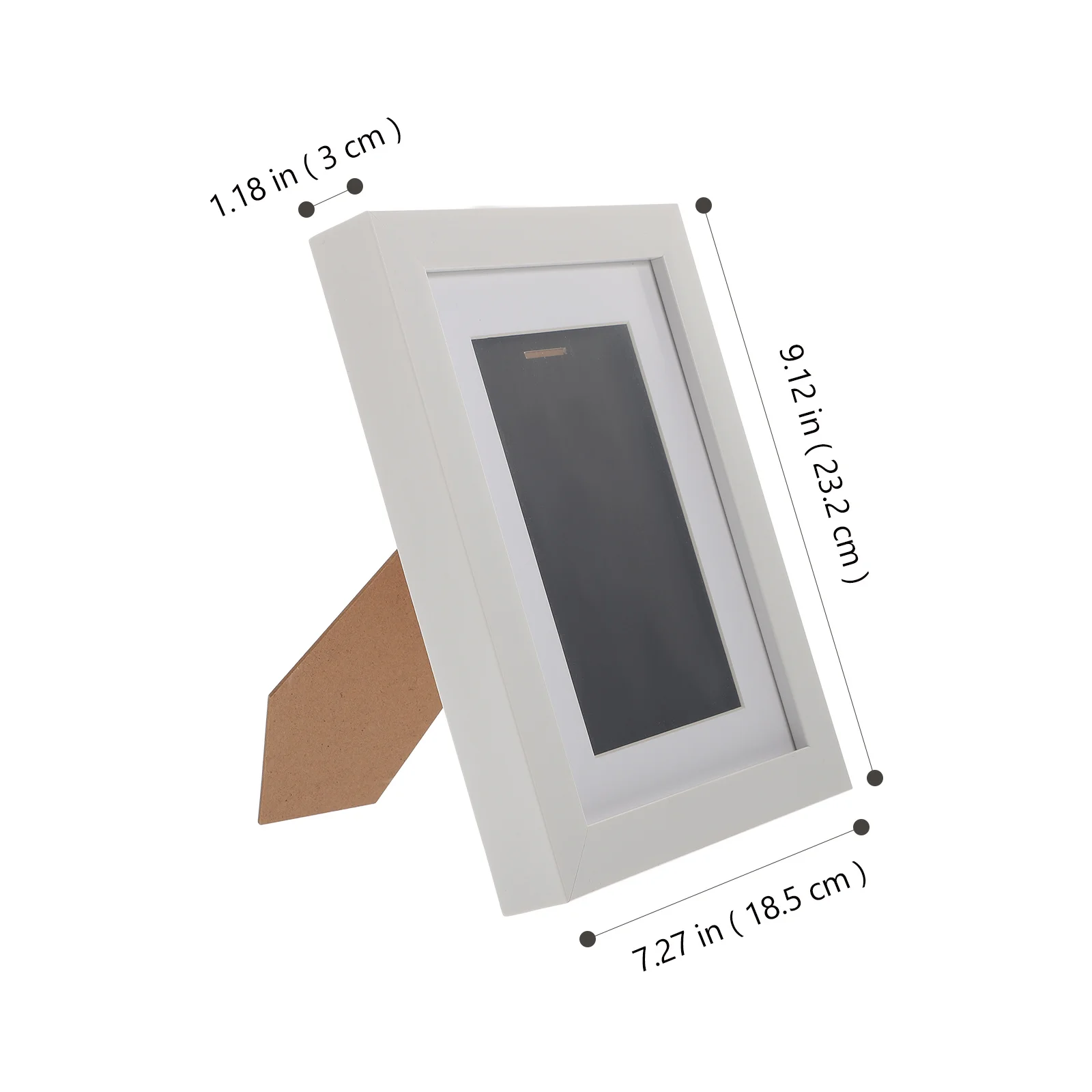 

Unique Badge Photo Frame Sturdy Medal Picture Holder Desktop Display Home Photo Holder Creative Family Ornament Portrait Gift