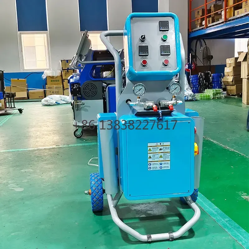 Polyurethane Spraying Machine 15KW Heating Rapid Material Heating for Cold Region Construction