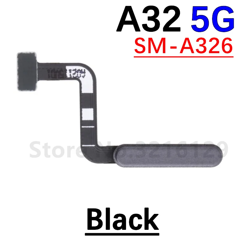 Power Home Button Menu Return Key Fingerprint Touch ID Recognition Sensor Flex Cable For Samsung A32 5G A52 A72 4G A42 5G