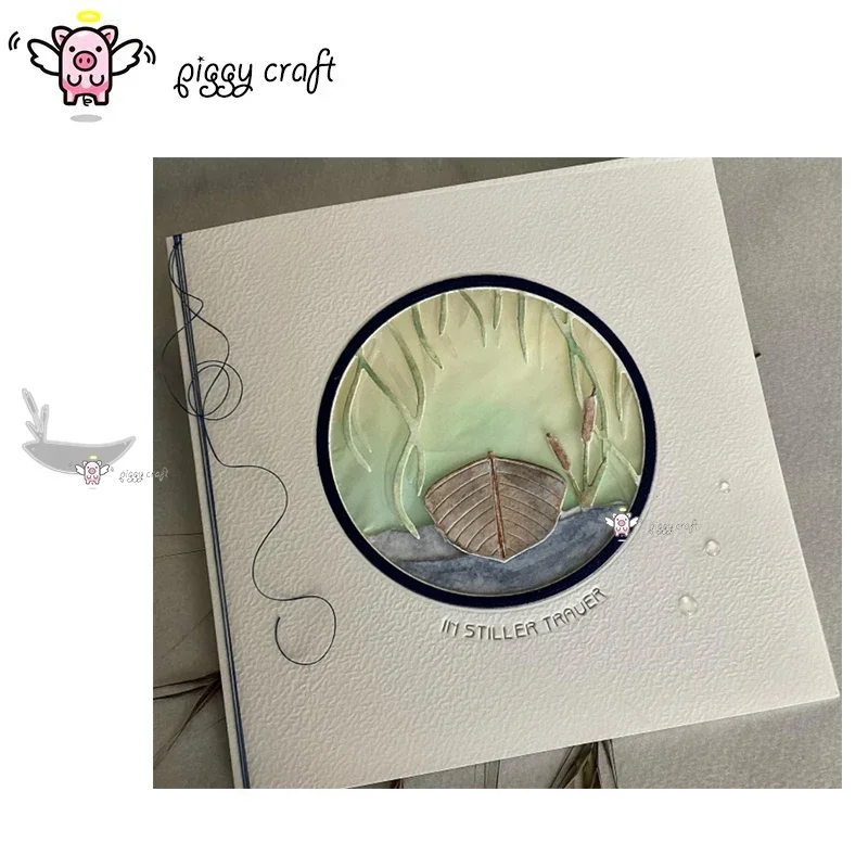 Mmao Craft metal cutting dies cut die mold Weed circle frame Scrapbook paper craft knife mould blade punch stencils dies