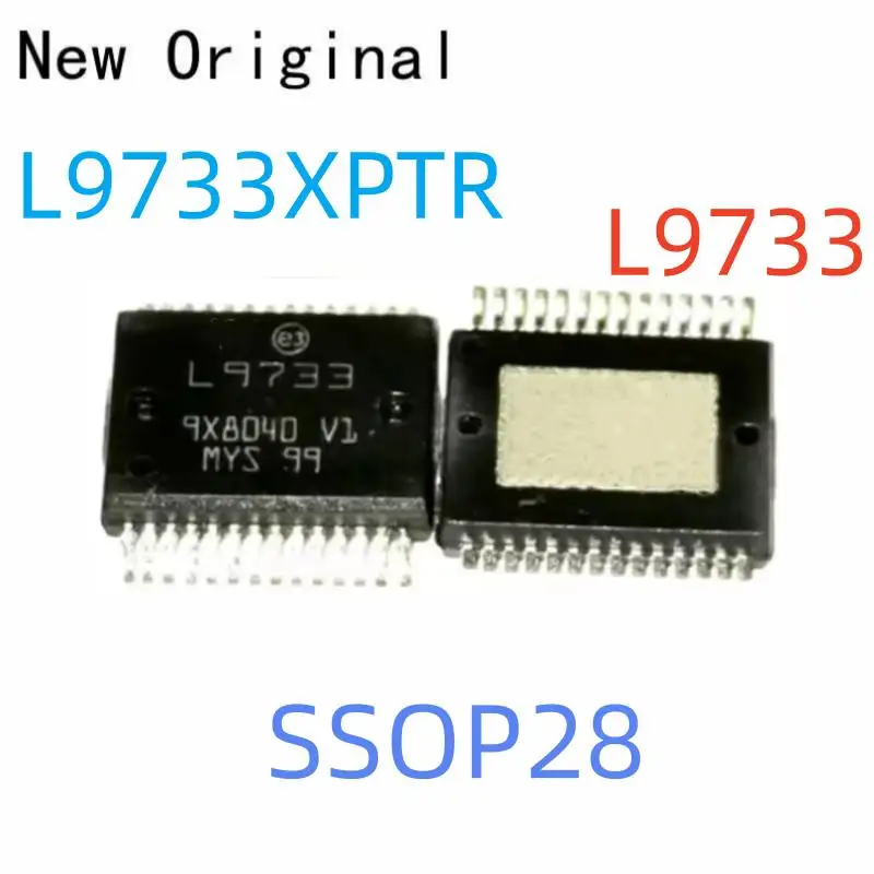 

L9733Xptr L9733 New and Original Ssop28 Octal Self-Configuring Low/High Side Driver