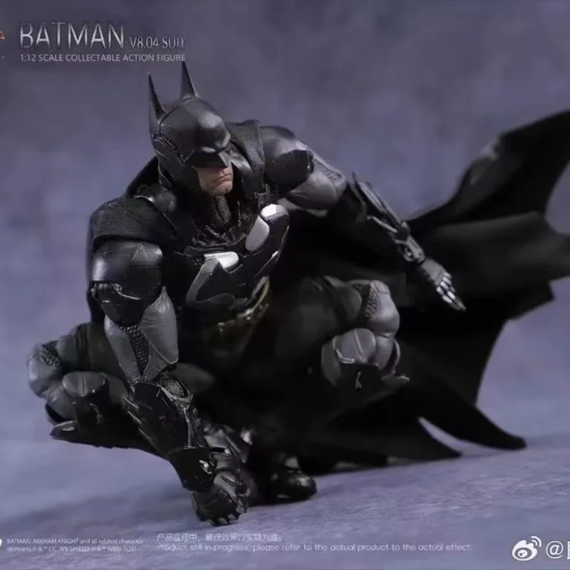 ألعاب LPZZ الأصلية الجديدة شخصية Arkham Knight V8.04 شخصيات باتمان 002 Deathstroke DC Multiverse سوبرمان 1/12 تمثال