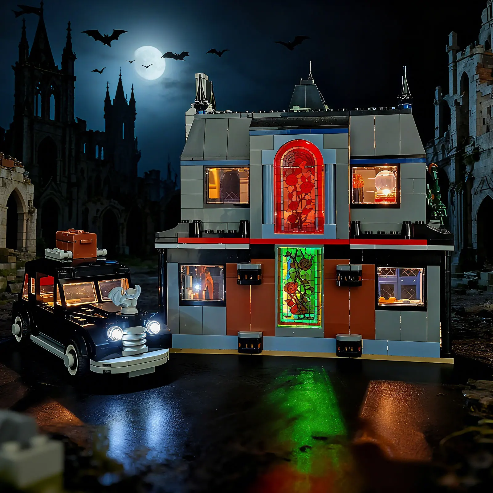 LYBMTWF Kit di illuminazione a LED compatibile con il modello Lego 76786 Manor (NON includere elementi costitutivi)