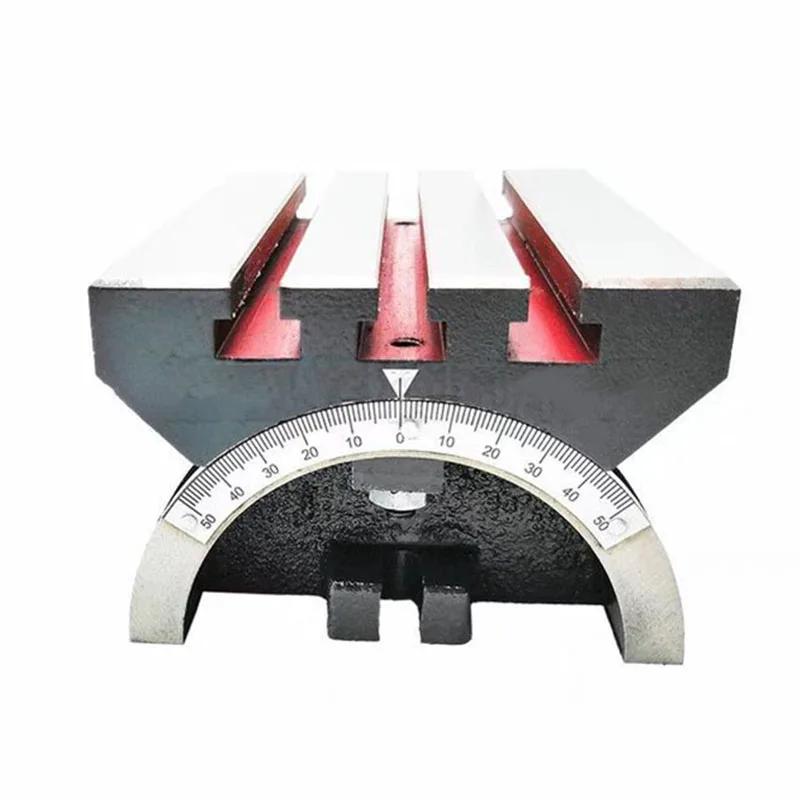 7 inch Tilting Milling Table Adjustable Angle Working Table High Quality Cast Iron Precision Rotary Worktable