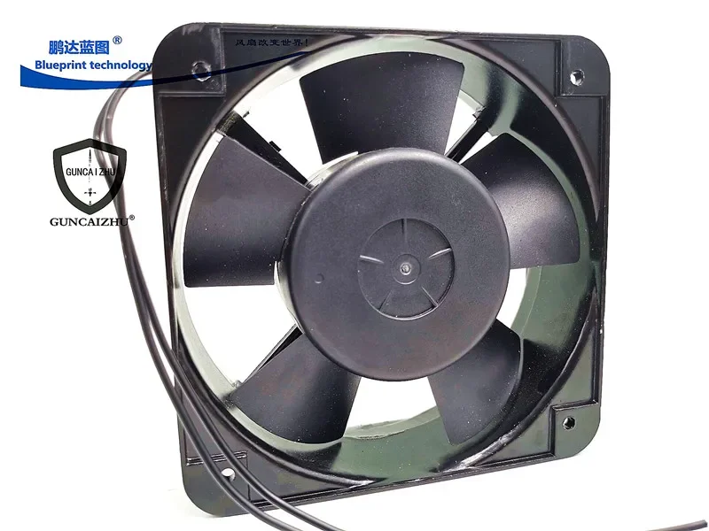 pa  15cm Double Ball Bearing 15050 AC Distribution Cabinet KTV Cabinet Equipment 220V Cooling Fan