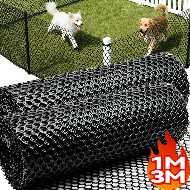 Rede para aves de corral, resistente, longa duração, simples, cerca, divisor, piso, galinhas, patos, pintinhos, pequeno espaço, acessório de criação de aves
