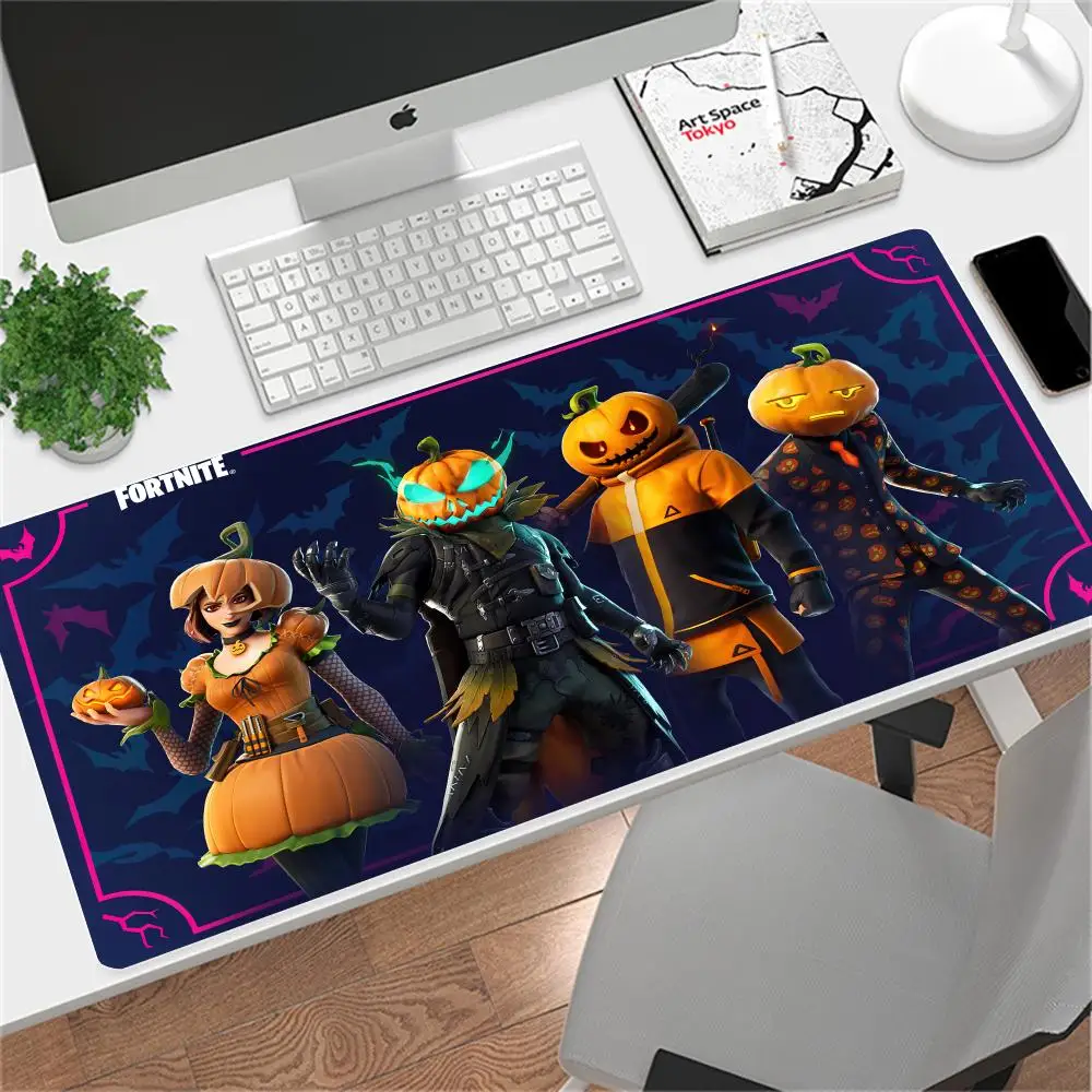 Mouse Pad Valorant Large rubber mouse Cute Stuff pad Laptop Gamer Cool with Desk accessories lock F_FortniteS edge