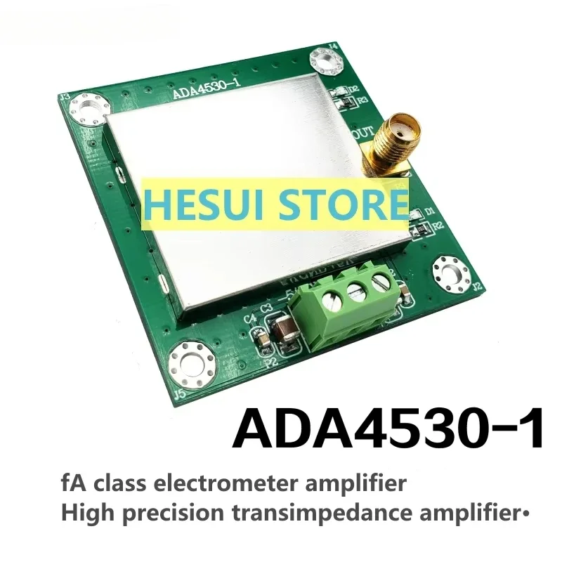 

fA class high precision electrometer transresistance amplifier ADA4530-1 low current measurement module photoelectric IV convers