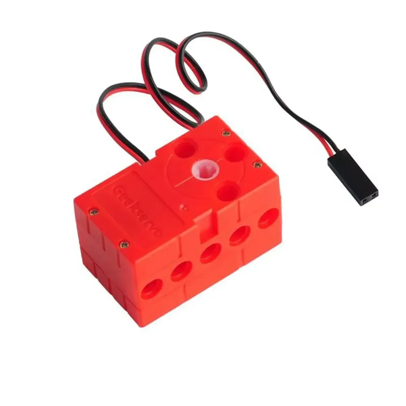 0.7kg Geekservo 360 Degree Continuous Rotation Motor fast motor double shaft large torque red compatible with legoeds