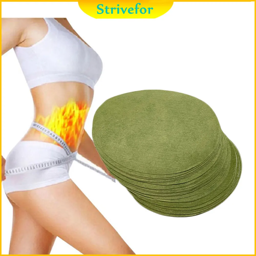 

80pcs Weight Loss Belly Slimming Patch Wormwood Waist Navel Sticker Chinese Medicine Powerful Fat Burning Beauty Health B0020