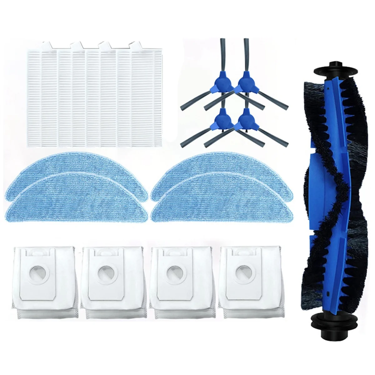 أكياس غبار للفرشاة الرئيسية الروبوتية ، مرشح للرأس ، ملحقات المكنسة الكهربائية الجانبية ، Ultra, من فضلك